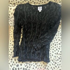 Ivy Jane Black Textured Top